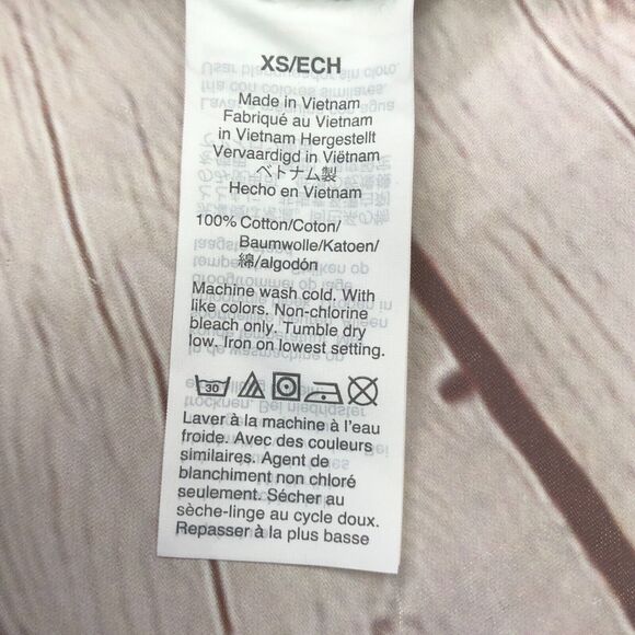 J. Crew Women Cotton Slub Tee T-Shirt Top Size Extra Small XS Black B254 -3 - Picture 8 of 13